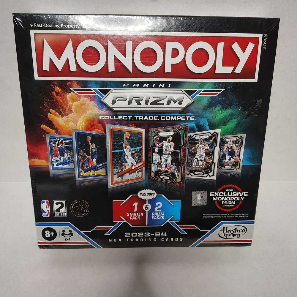 2023-24 Prizm Basketball MONOPOLY BOARD Game Brand New Sealed